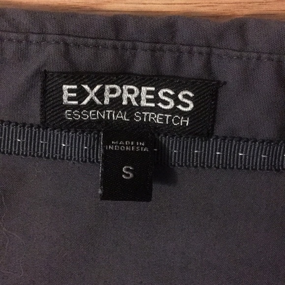 Express essential stretch button down - Picture 2 of 2